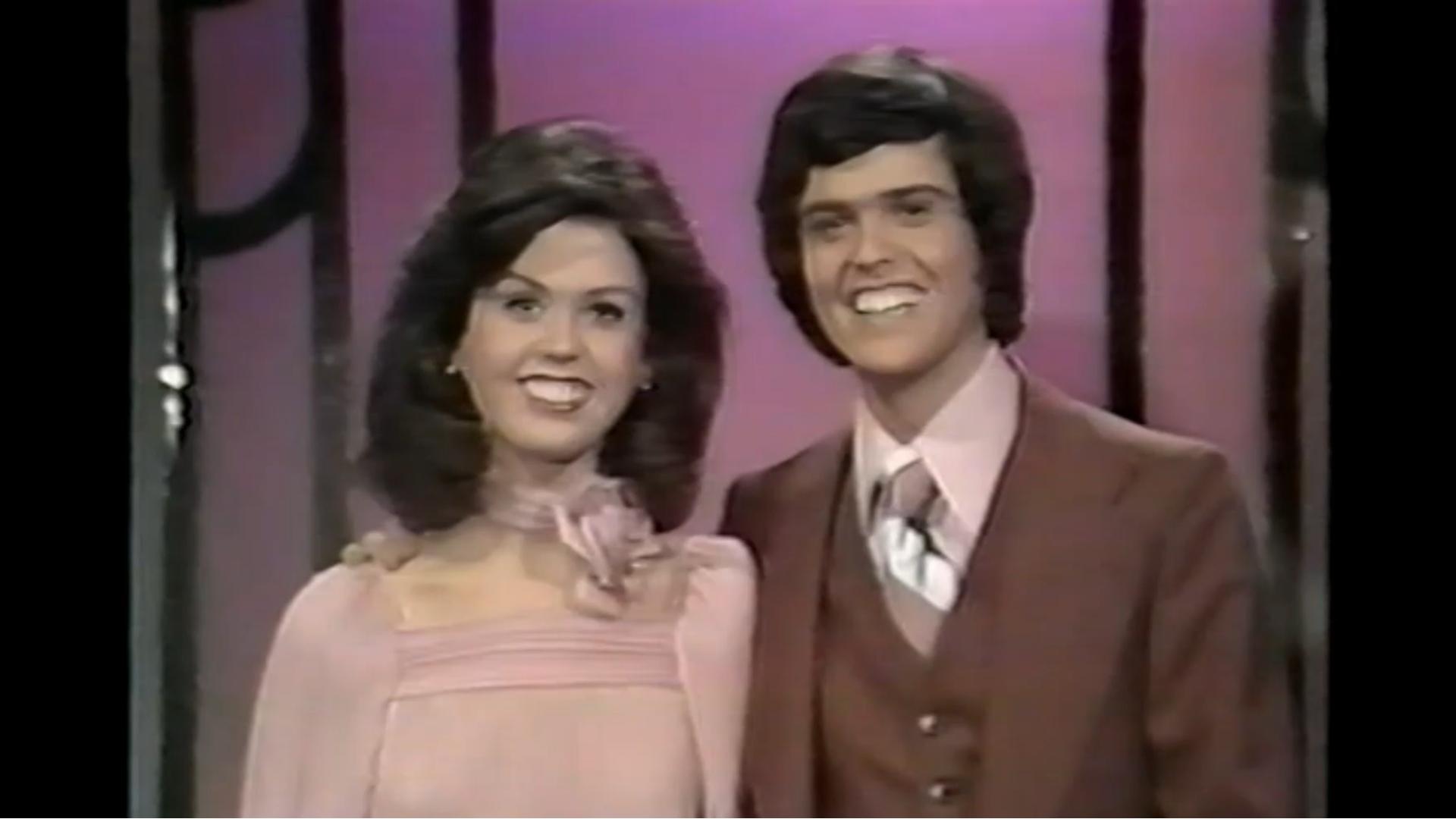 Donny Osmond and Marie Osmond in Donny and Marie (1975)