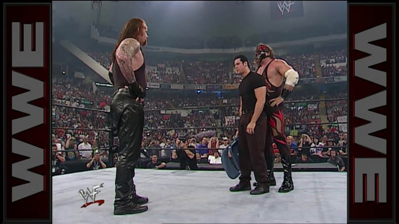 Mark Calaway, Glenn Jacobs, and Michael Manna in WWF Unforgiven (2001)