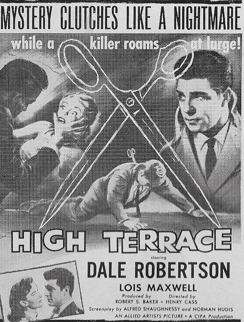 Lois Maxwell and Dale Robertson in High Terrace (1956)