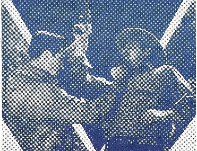 Steve Pendleton and Eddie Phillips in Fighting to Live (1934)