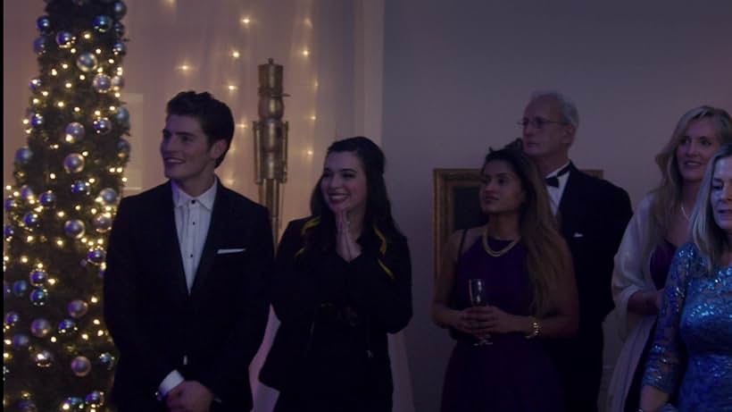 Gregg Sulkin and Isabella Gomez in A Cinderella Story: Christmas Wish (2019)