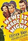 Lynn Bari, Preston Foster, and Russell Gleason in News Is Made at Night (1939)