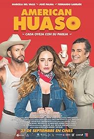 Fernando Larraín, Marcela Del Valle, and José Palma in American Huaso (2018)