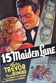 Cesar Romero, Douglas Fowley, Lester Matthews, Lloyd Nolan, and Claire Trevor in 15 Maiden Lane (1936)