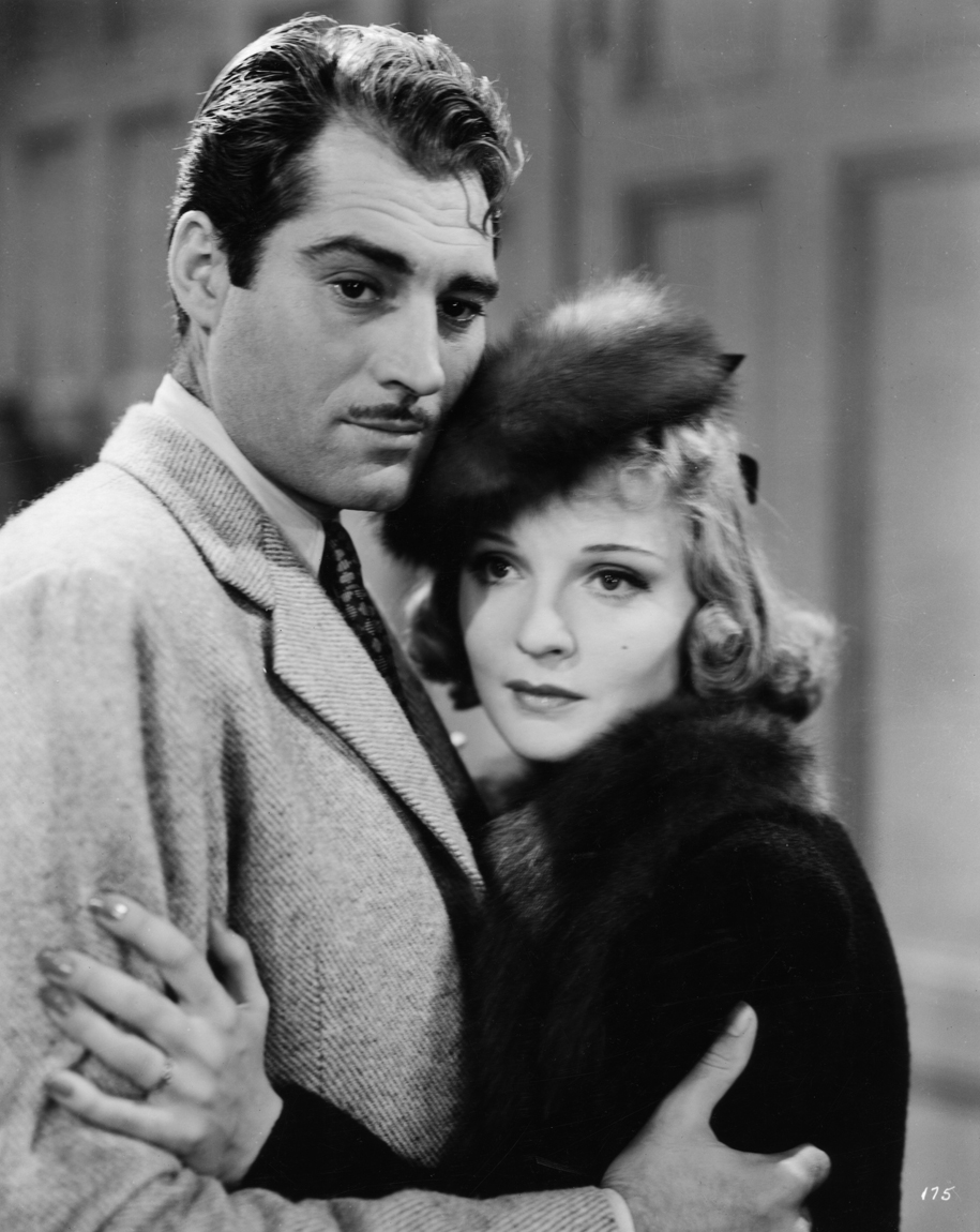 Alan Marshal and Anna Sten in Exile Express (1939)