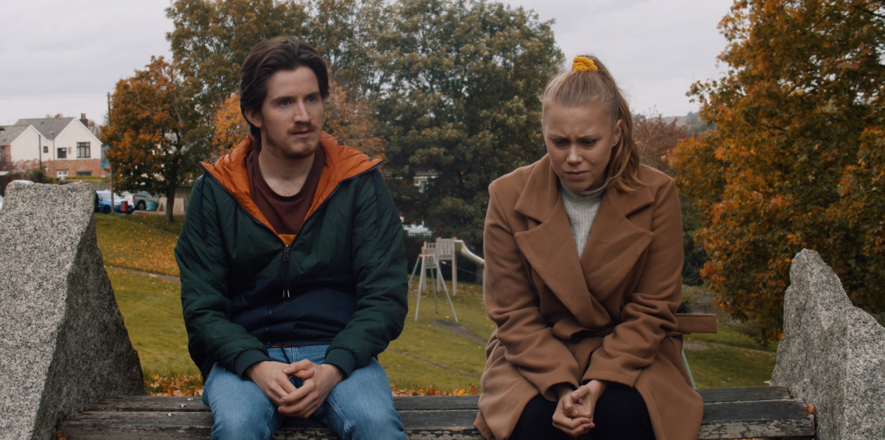 Charlotte Reidie and Tom Metcalf in Fading Petals (2022)