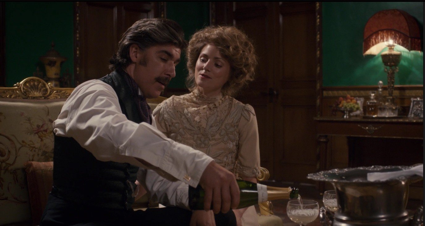 James Lance and Helen Millar in Houdini and Doyle (2016)