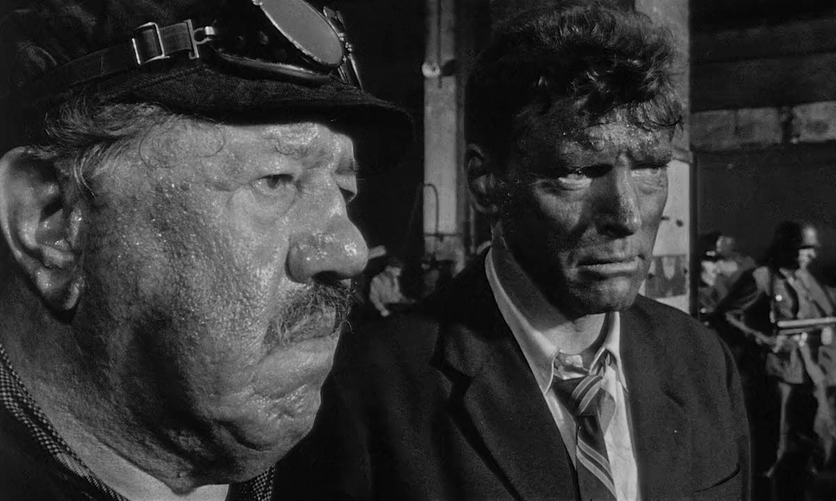 Burt Lancaster and Michel Simon in The Train (1964)