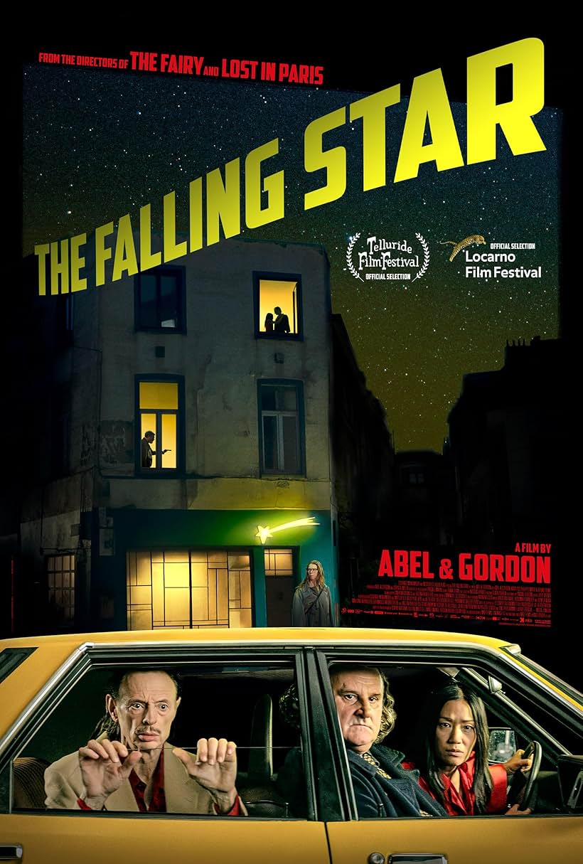 Dominique Abel, Fiona Gordon, Philippe Martz, and Kaori Ito in The Falling Star (2023)