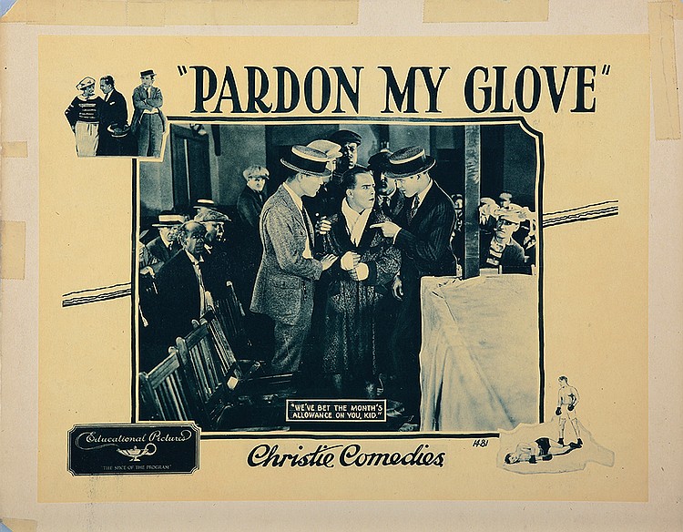 Ward Caulfield, Tom O'Brien, and Bobby Vernon in Pardon My Glove (1922)