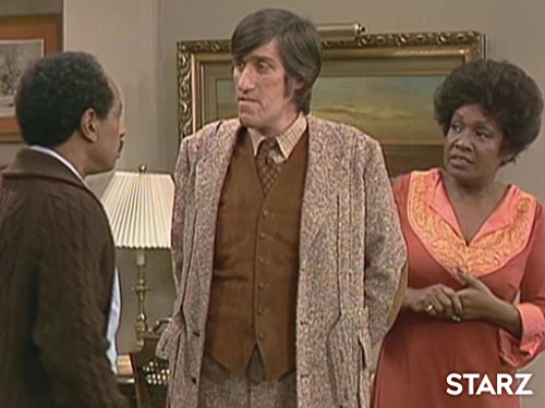 Paul Benedict, Sherman Hemsley, and Isabel Sanford in The Jeffersons (1975)