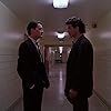 Kyle MacLachlan and Michael Ontkean in Twin Peaks (1990)