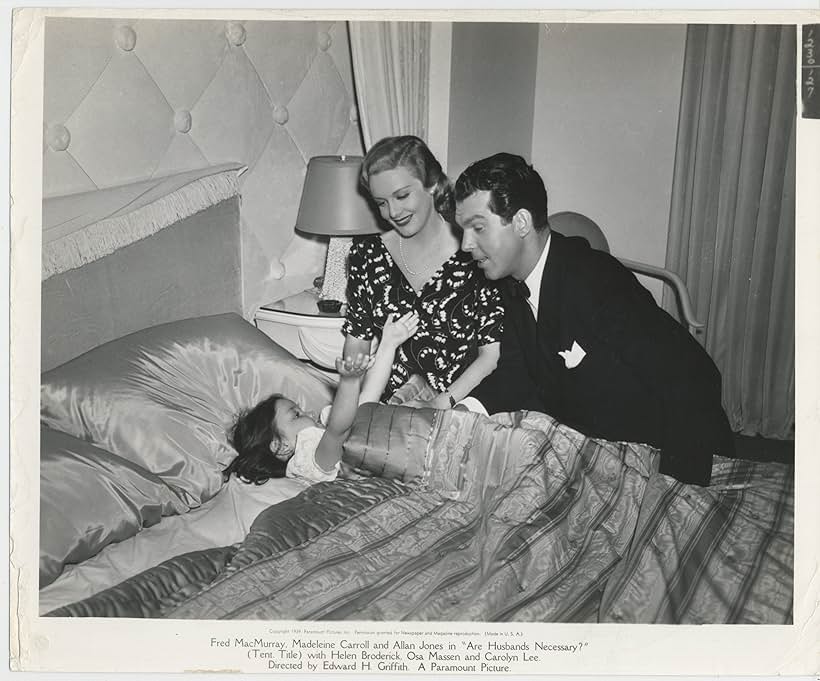 Madeleine Carroll, Carolyn Lee, and Fred MacMurray in Honeymoon in Bali (1939)