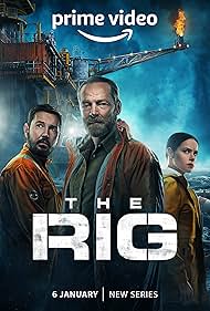 Iain Glen, Emily Hampshire, and Martin Compston in The Rig (2023)