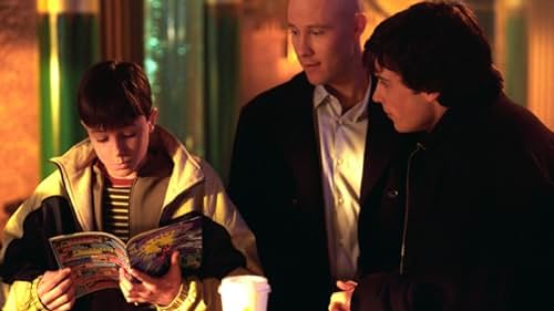 Ryan Kelley, Michael Rosenbaum, and Tom Welling in Smallville (2001)