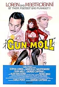 Sophia Loren and Marcello Mastroianni in Gun Moll (1975)