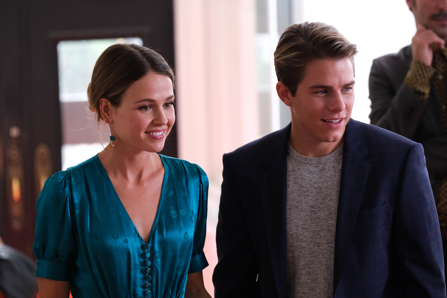 Jake Manley and Jocelyn Hudon in One of a Kind Love (2021)