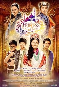 Albert Martinez, Gretchen Barretto, Kathryn Bernardo, Enrique Gil, Daniel Padilla, and Khalil Ramos in Princess and I (2012)