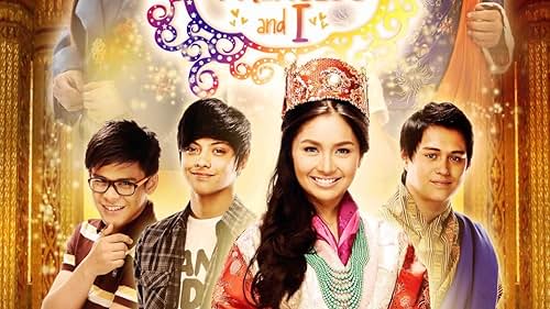 Albert Martinez, Gretchen Barretto, Kathryn Bernardo, Enrique Gil, Daniel Padilla, and Khalil Ramos in Princess and I (2012)