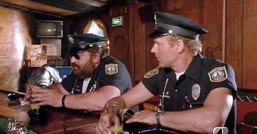 Terence Hill and Bud Spencer in Miami Supercops (1985)