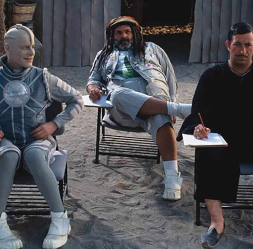 Ozan Güven, Rasim Öztekin, and Cem Yilmaz in G.O.R.A. (2004)