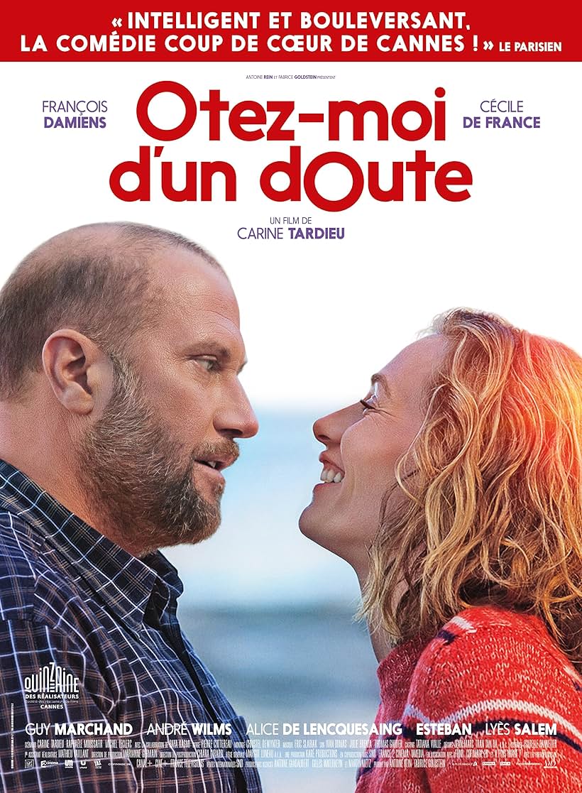 Cécile de France and François Damiens in Just to Be Sure (2017)