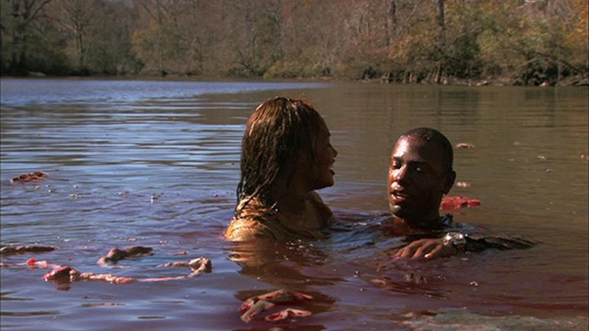 Tory Kittles and K.D. Aubert in Frankenfish (2004)