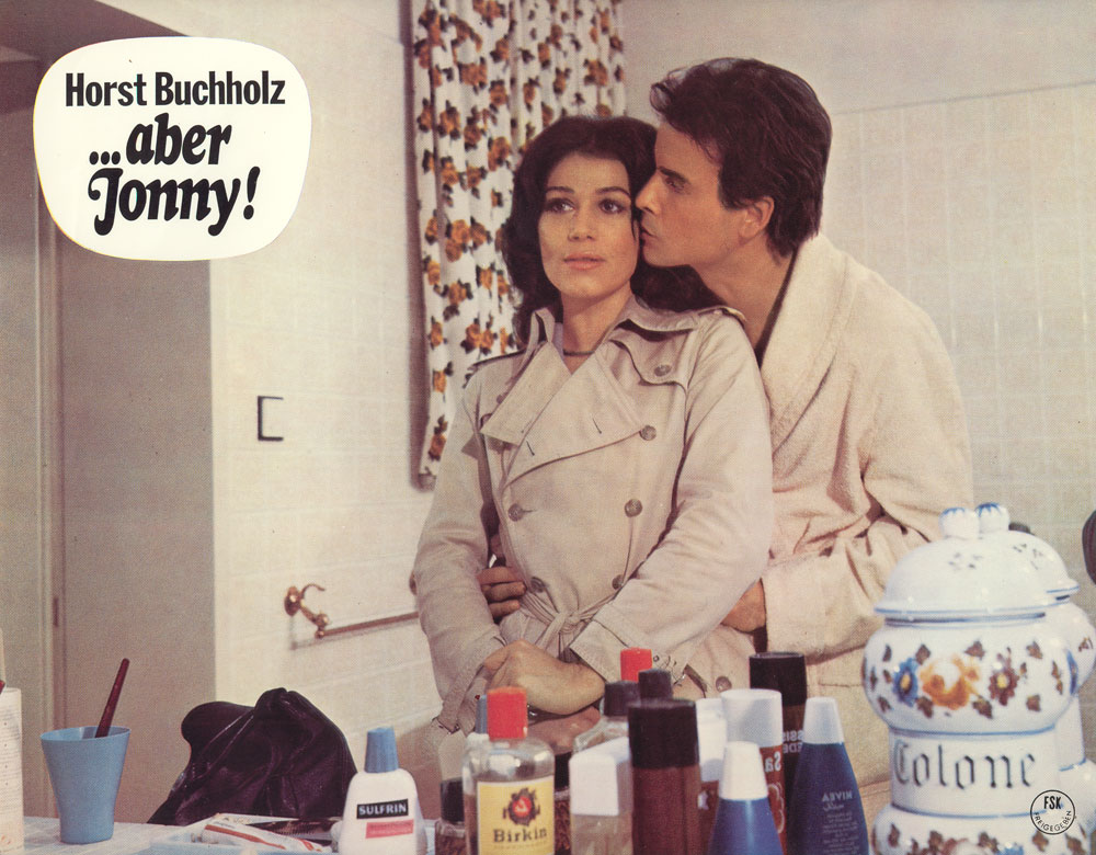 Horst Buchholz and Hannelore Elsner in ...aber Jonny! (1973)