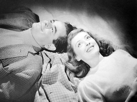 Bette Davis and Glenn Ford in A Stolen Life (1946)