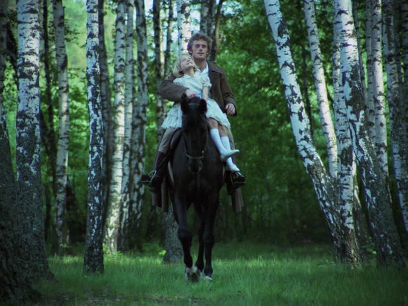 Daniel Olbrychski and Elzbieta Zolek in The Birch Wood (1970)