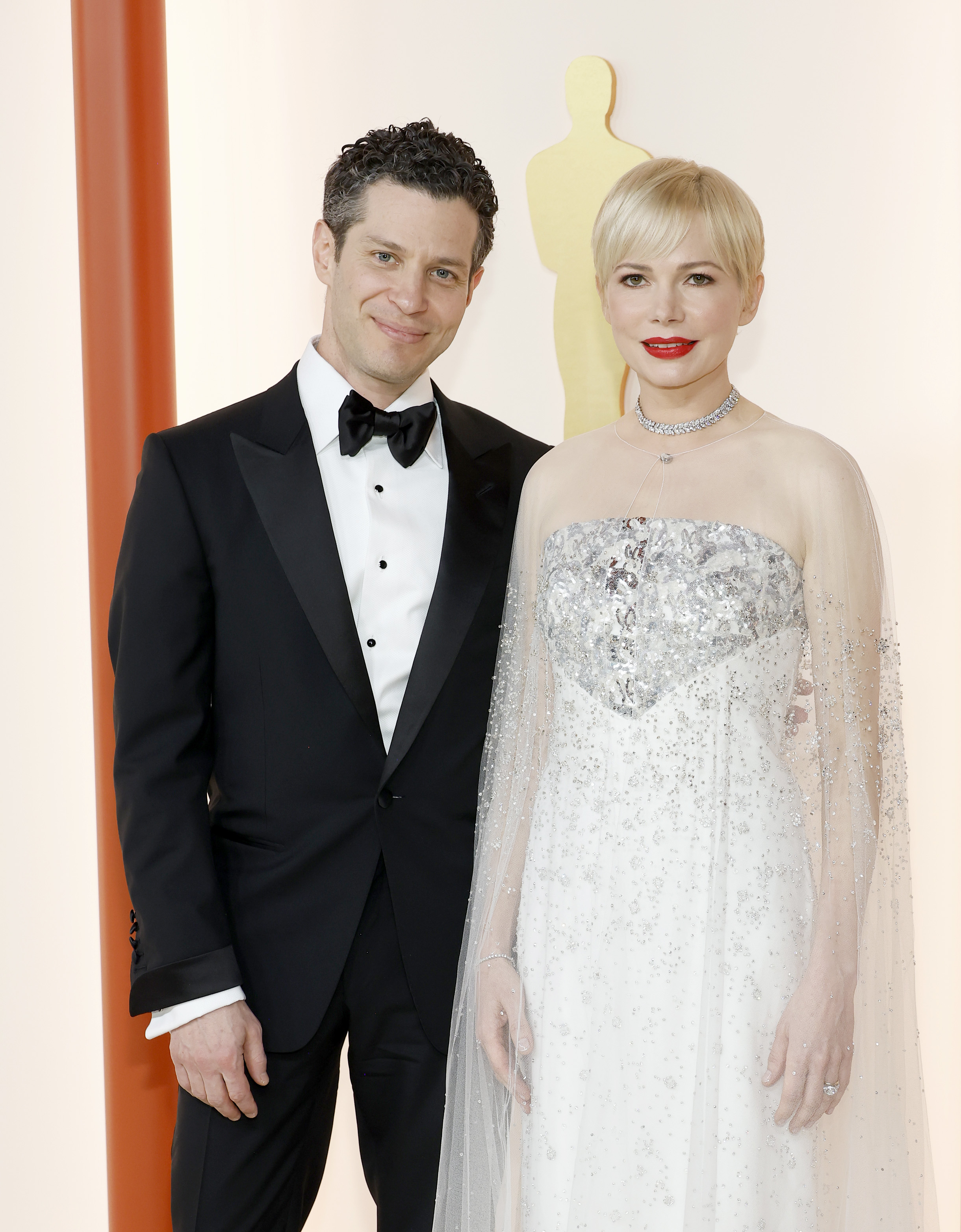 Michelle Williams and Thomas Kail at an event for The Oscars (2023)