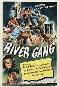 Gloria Jean and Sheldon Leonard in River Gang (1945)