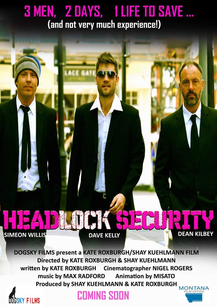 Simeon Willis, Dean Kilbey, and Dave Kelly in Headlock Security (2015)