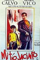 Pablito Calvo and Antonio Vico in Mi tío Jacinto (1956)