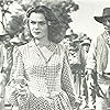 Walter Brennan, Joanne Dru, Dan White, and Hank Worden in Red River (1948)