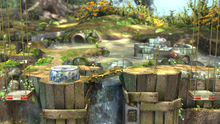 A stage from Super Smash Bros. for Wii U
