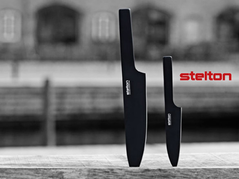 STELTON ステルトン Pure Black Knife