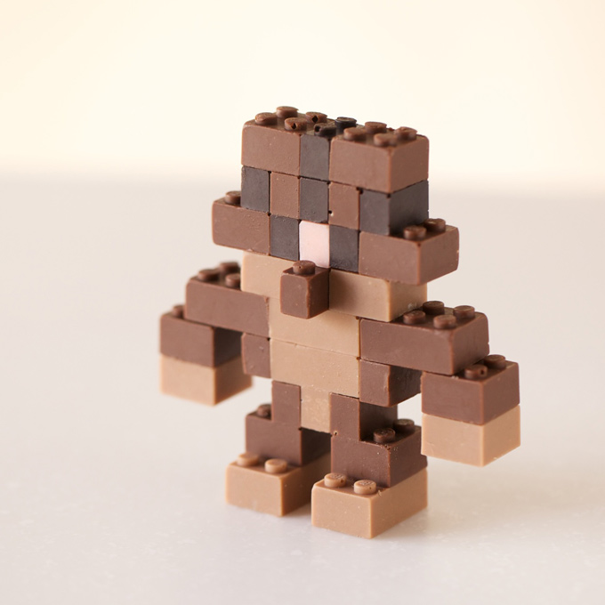 Chocolate LEGOs by Akihiro Mizuuchi