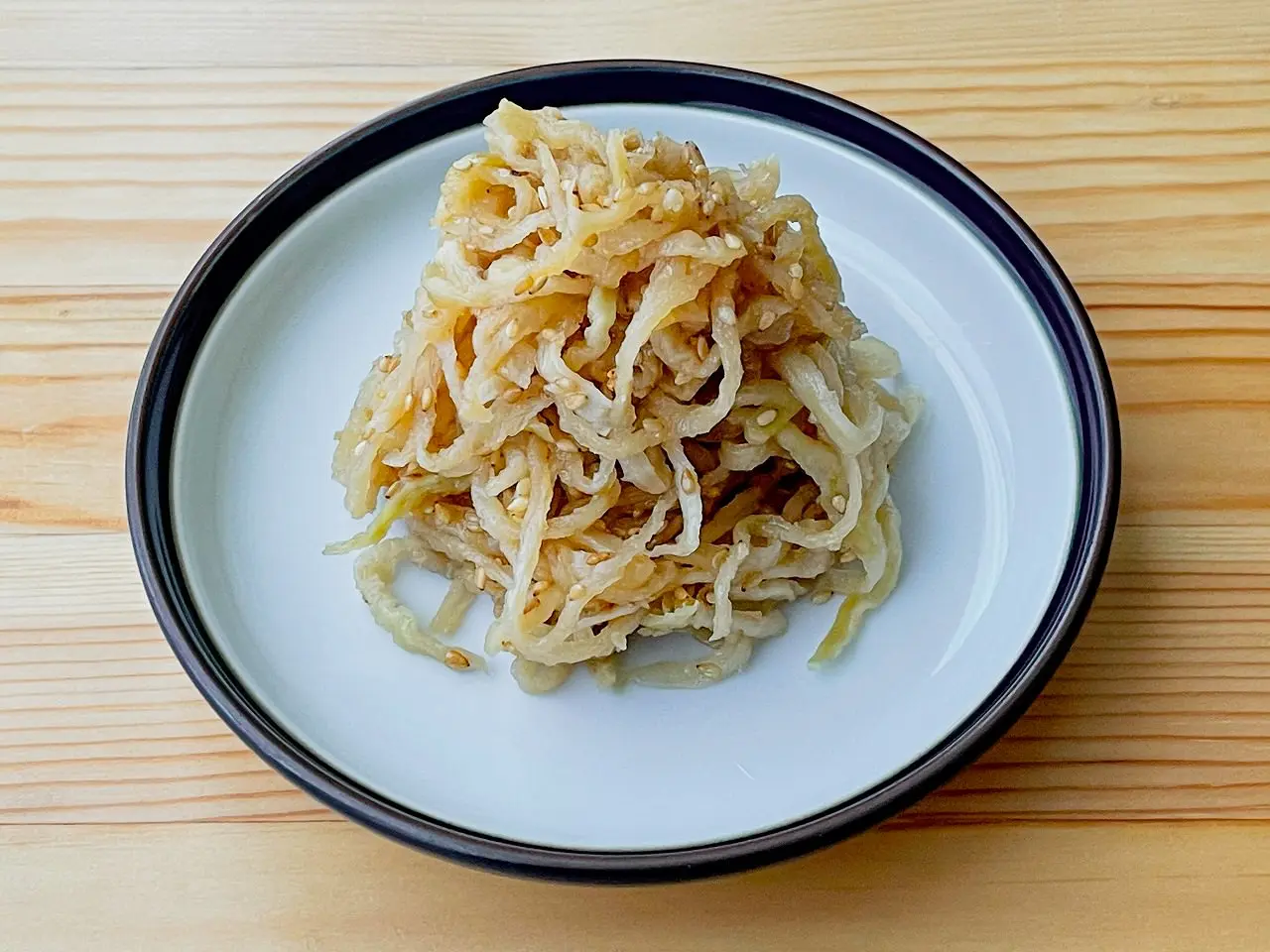 【野菜ひとつ】煮て作る　切干大根のナムル