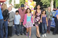 Lucky 7, from left: Lucius Hoyos, Luis Antonio Ramos, Alexis Whelan, Alexandra Castillo, Yael Leon, 'Inside Job', Season 1, Ep. #2, 10/01/2013, ©ABC