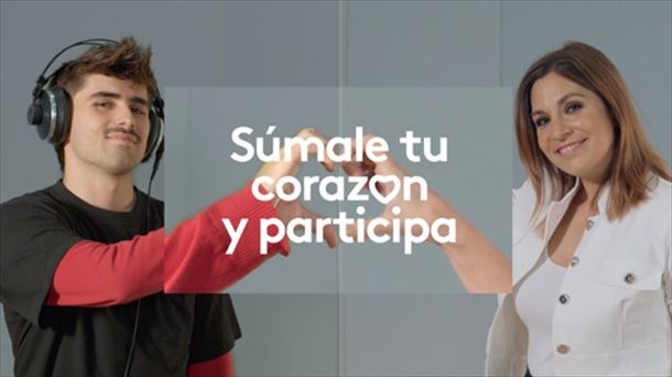 Martin Urrutia y Leire Martínez cantan juntos en el videoclip solidario de EITB Maratoia