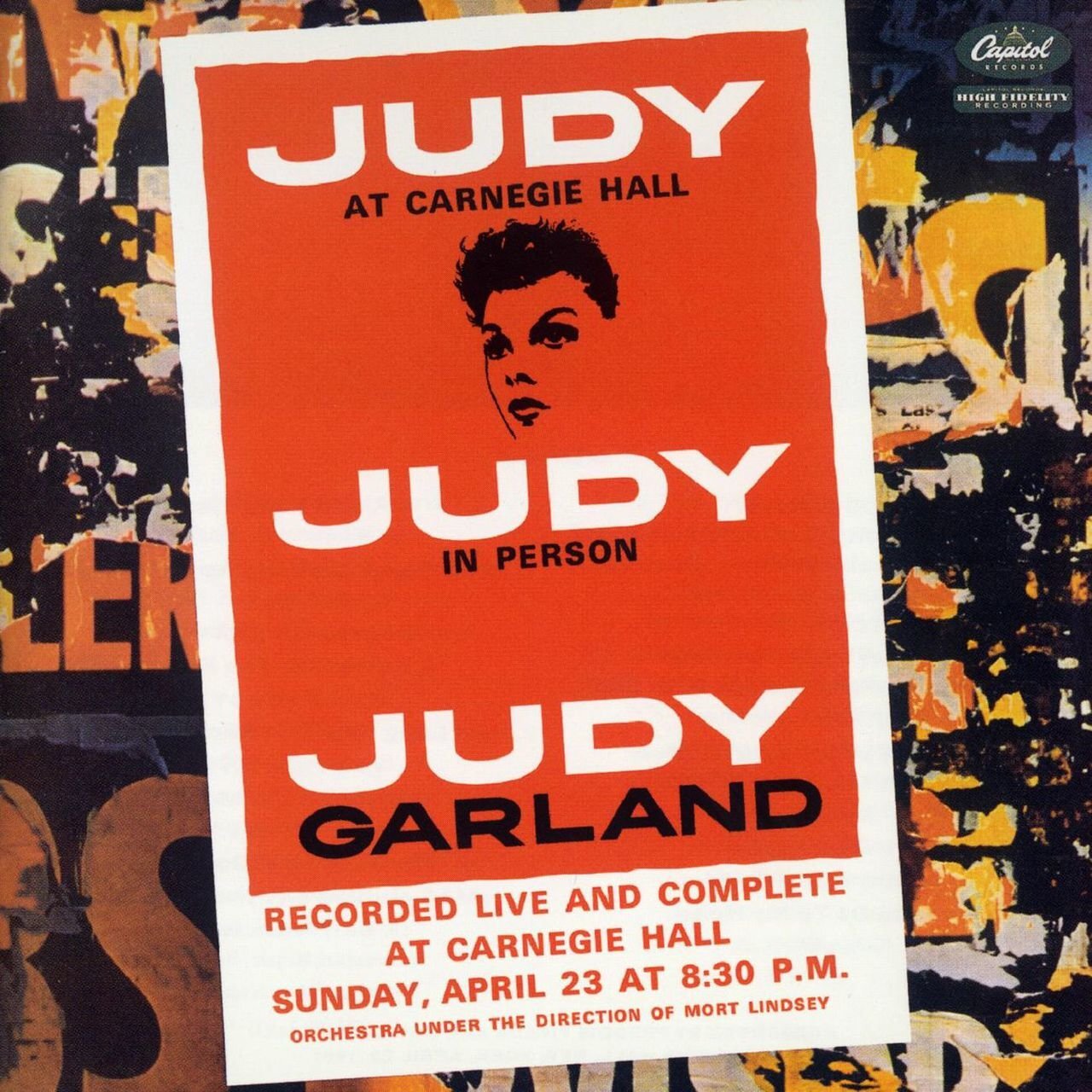 Judy at Carnegie Hall