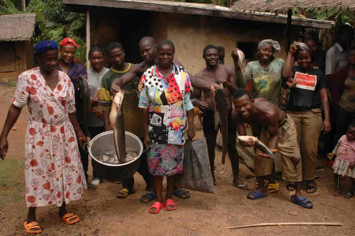 Villagers, Cameroon.