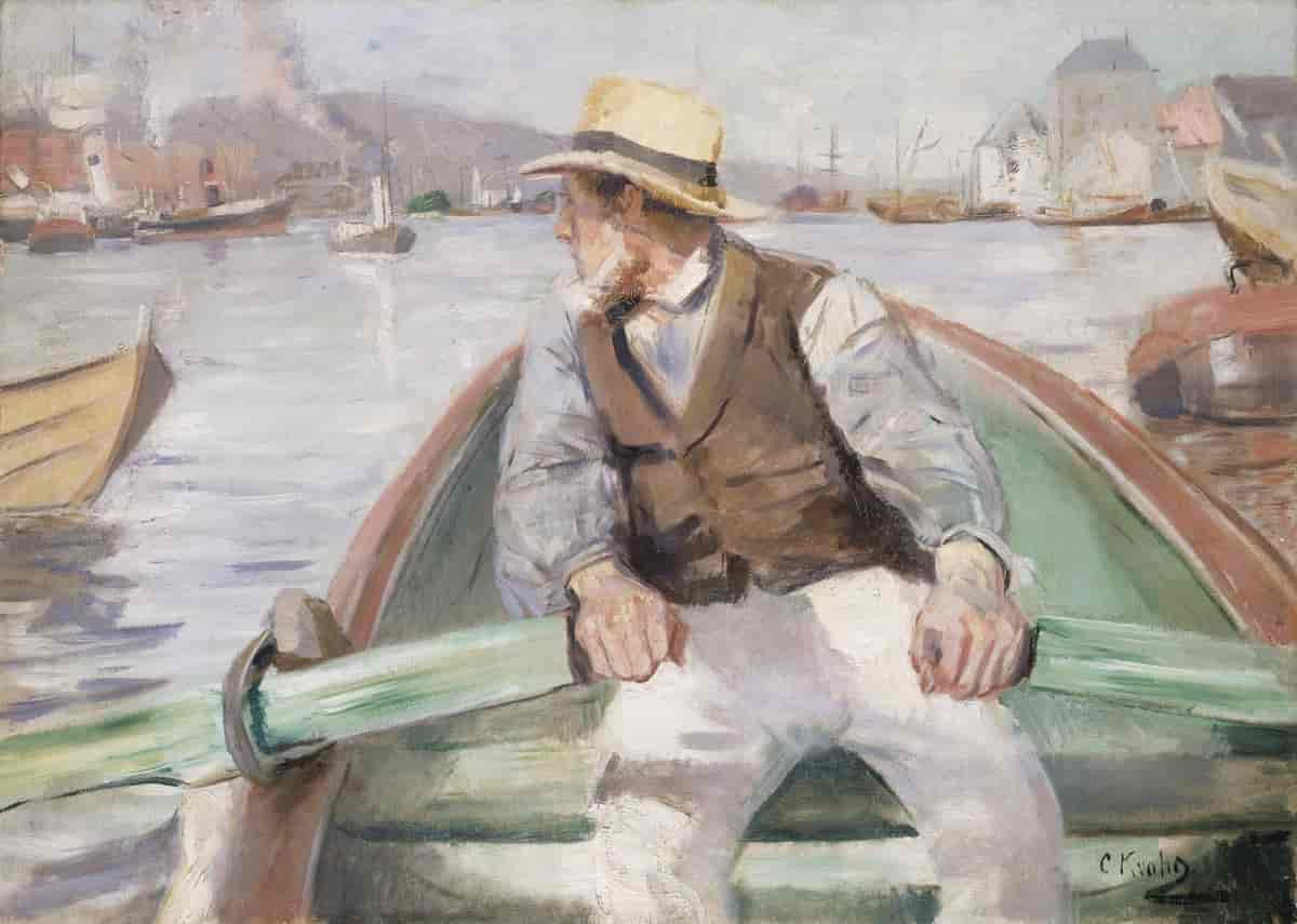 Christian Krohg, Bergens våg