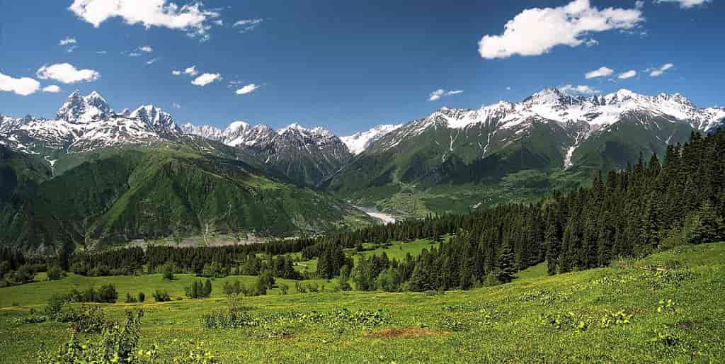 Landskap i Georgia