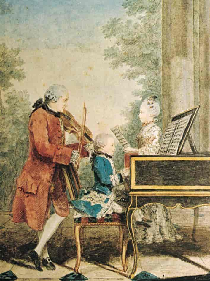 Mozart-familien