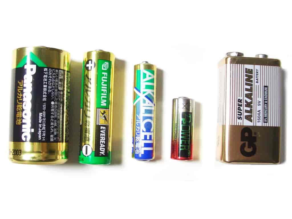 Alkaliske batterier