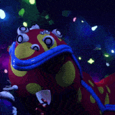 a rabbitoid that runs it 's mouth appears in a video game scene