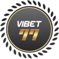 a logo for vibet 77 is shown in a circle