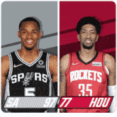 San Antonio Spurs (97) Vs. Houston Rockets (77) Third-fourth Period Break GIF